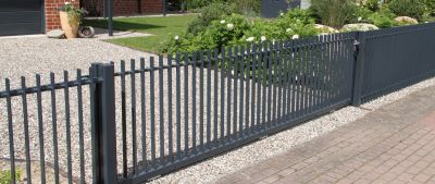 Aluminum Fence Installation detail